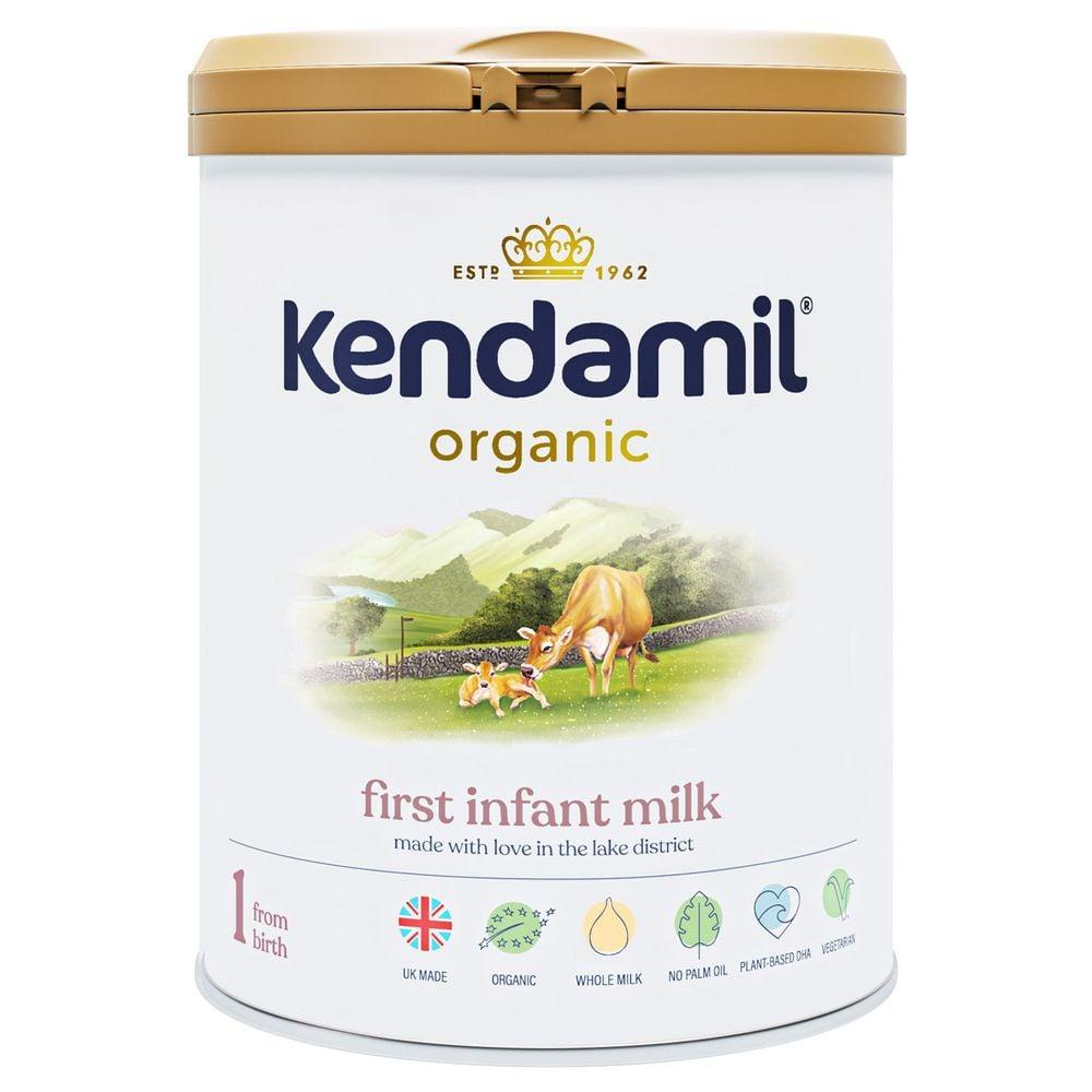 Органічна суха молочна суміш Organic 1 з 0-6 міс., 800 г "Kendamil"