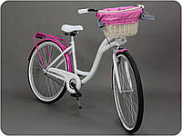Велосипед женского города Goetze BLUEBERRY 28 корзина !!!