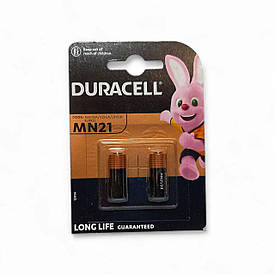 Батарейка Duracell високовольтна лужна MN21 (A23) Alkaline 2 шт. (1664946465)