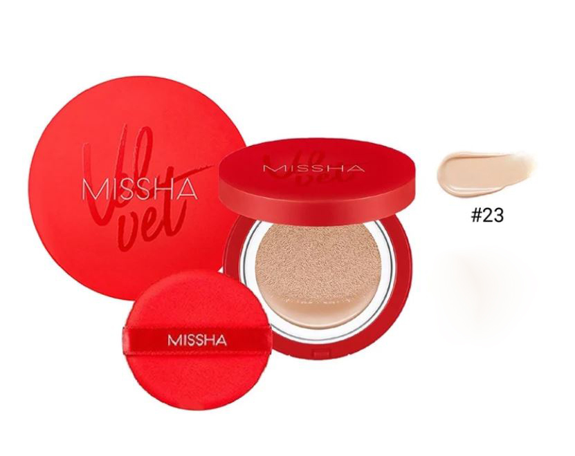 Кушон BB крем Missha Velvet Finish Cushion SPF50+/PA+++, тон#23