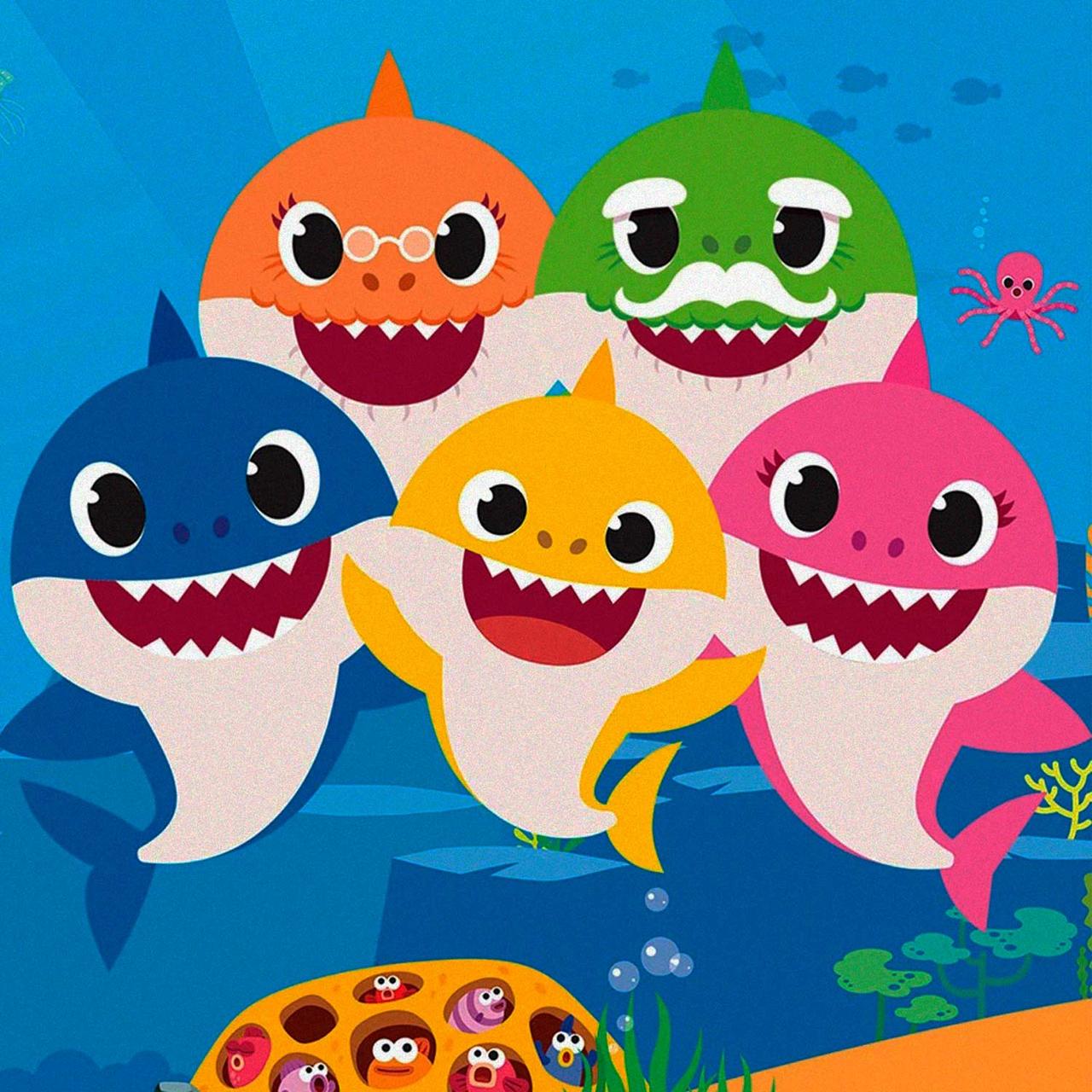 "Baby Shark" - Пакувальний папір 30*42 см