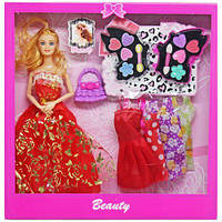 Кукольный набор "Beauty" с косметикой (красный) от LamaToys