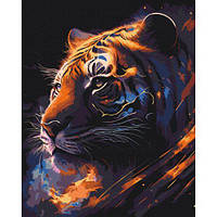 Картина по номерам "Тигр Зодиак" от LamaToys