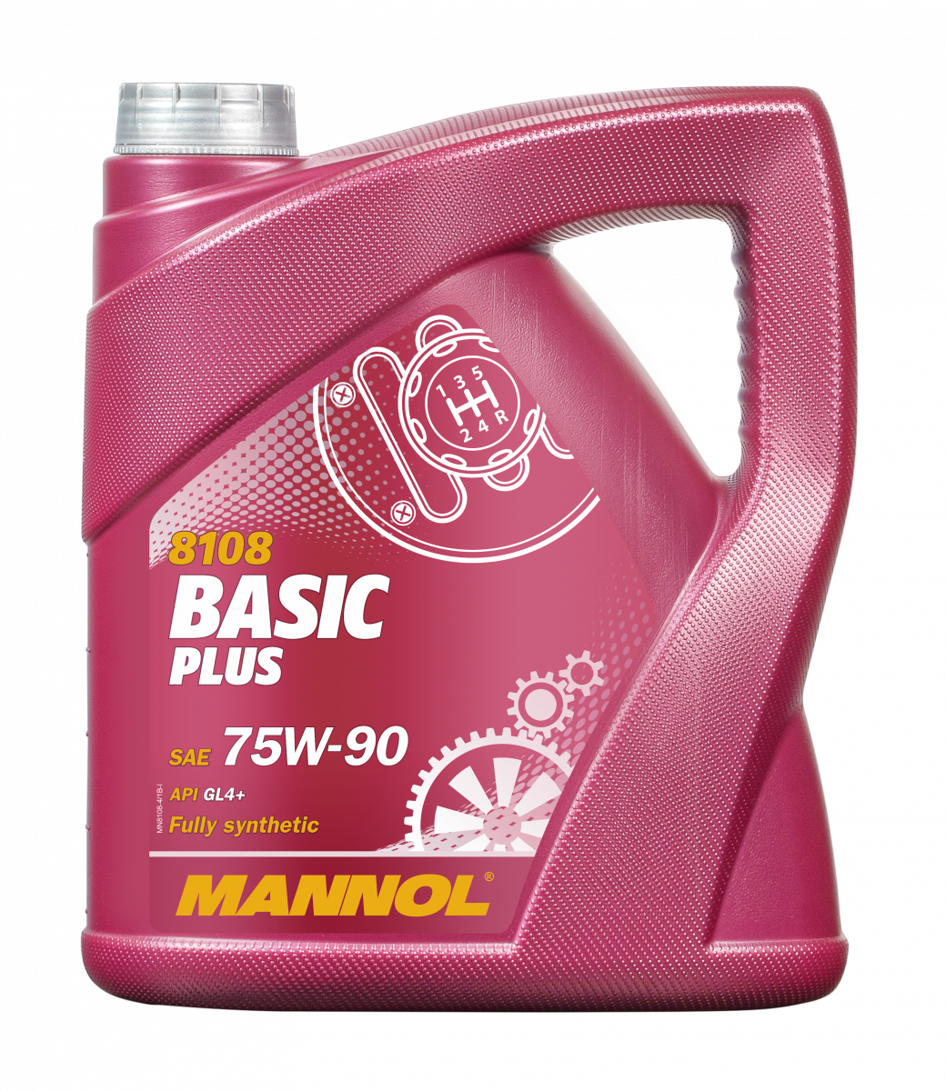 Трансмісійне масло Mannol Basic Plus 75w90 GL-4+ 4л