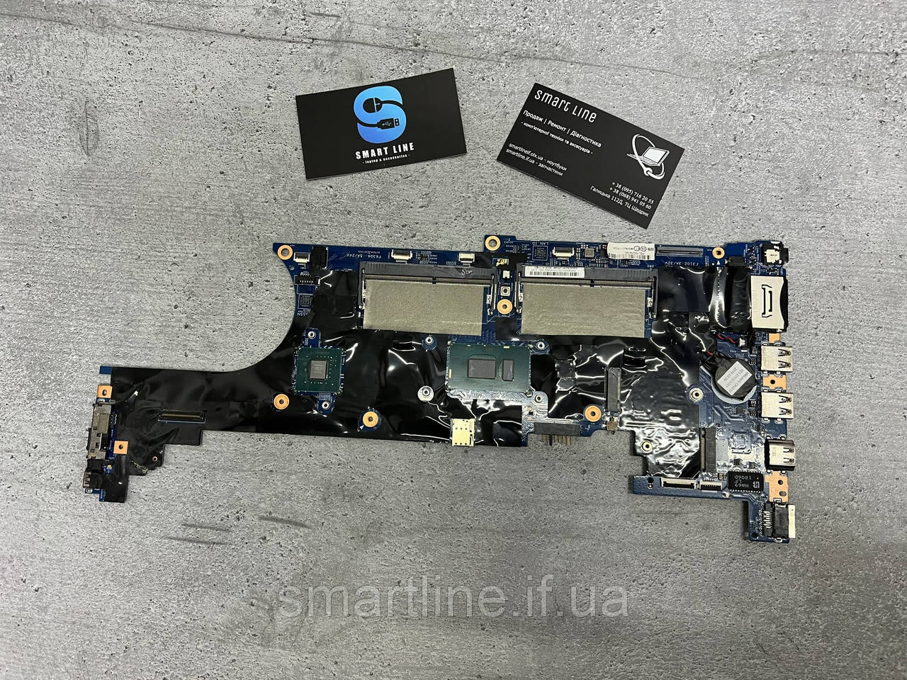 Материнська материнская плата для ноутбука Lenovo Thinkpad T580 | P52S | sr3lc | GeForce MX150