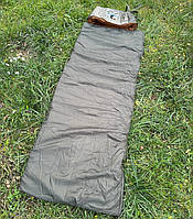 Зимний спальный мешок Tulumu 180х70 +25 см капюшон (до -35С) Хаки «D-s»