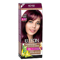 Стійка крем-фарба для волосся «Elitan» 6.57 Розкішний марсала
