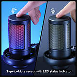 Мікрофон ігровий Gaming Microfone 8765 з фільтром, чорний, фото 7