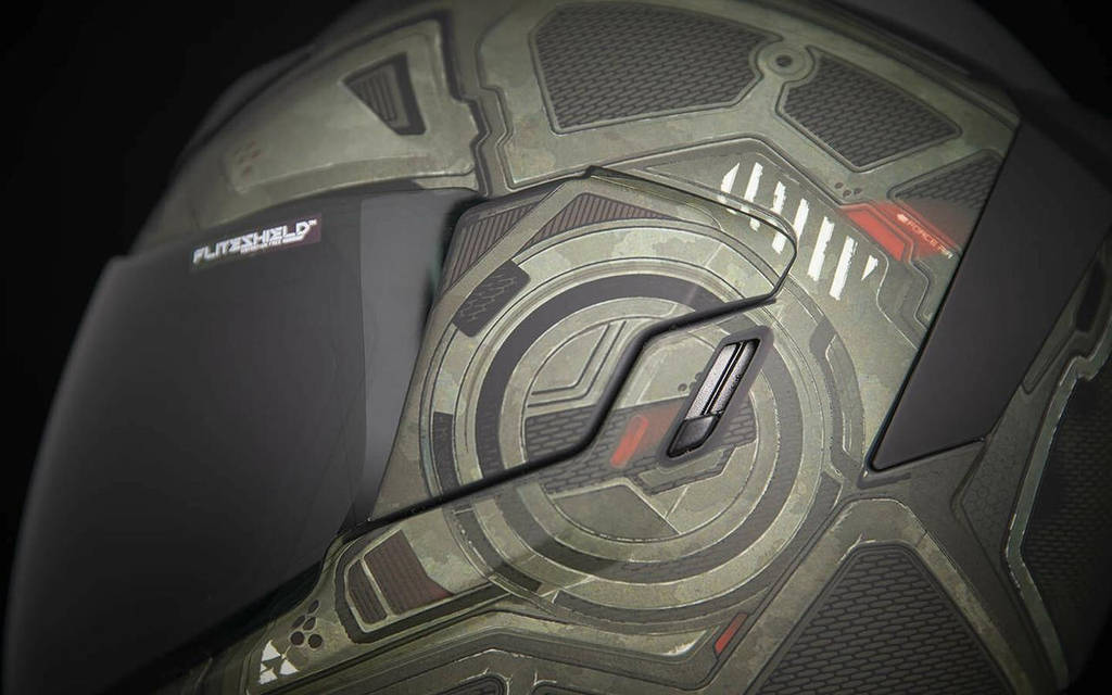 МОТОШЛЕМ ЗАКРЫТЫЙ ICON AIRFLITE BLOCKCHAIN ЦВЕТ GREEN: заказ