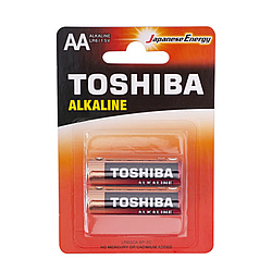 Батарейки Toshiba Alkaline LR6 лужна комплект 2 шт