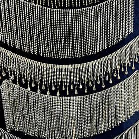 Стразова бахрома, тасьма