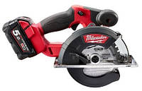 Циркулярная пила по металлу MILWAUKEE M18 FMCS-502X 2x5.0Ah № ?4933459193 Аккумуляторная