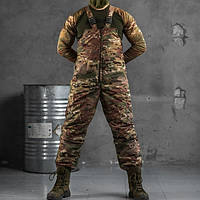 Армейский комбинезон TASLAN зима, тактический комбез мультикам, военные брюки с силиконовым утеплителем