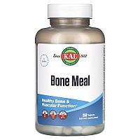 Костная мука KAL "Bone Meal" поддержка костей и мышц (250 таблеток)