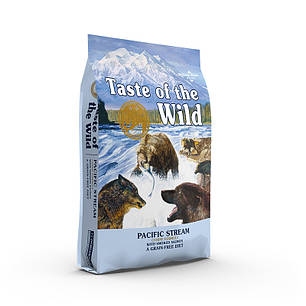 Сухий корм для собак Taste of the Wild Pacific Stream Canine з лососем 12,2 кг, фото 1