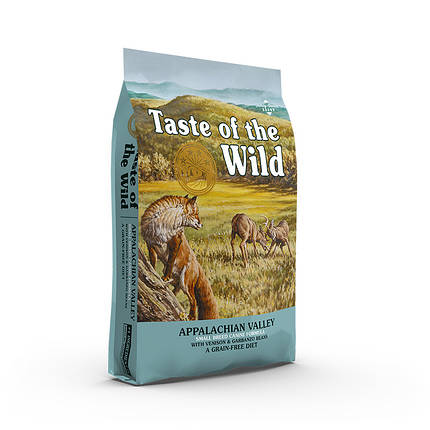 Сухий корм для собак Taste of the Wild Appalachian Valley Small Breed Canine для малих порід з косулею 5.6 кг, фото 1