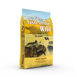 Сухий корм для собак Taste of the Wild High Prairie Canine з запеченим бізоном та олениною 5,6 кг, фото 1