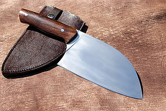 Кухонний ніж Серб 6, сокира сікач ручної роботи високої якості, з потужним клинком зі сталі х12мф