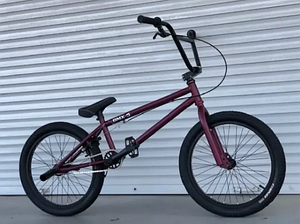 Велосипед трюковий TopRider BMX-5 20 дюймів Бордовий Від 140 до 155 см