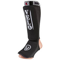 Захист ноги Velo, бавовняний, еластан, чорний, липучка, розмір L (розміри — S, M, L, XL), mod. 1225VB