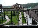 Балконна огорожа з художньою ковкою 23, фото 5