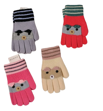 Рукавички для дівчаток на 5-7 років.