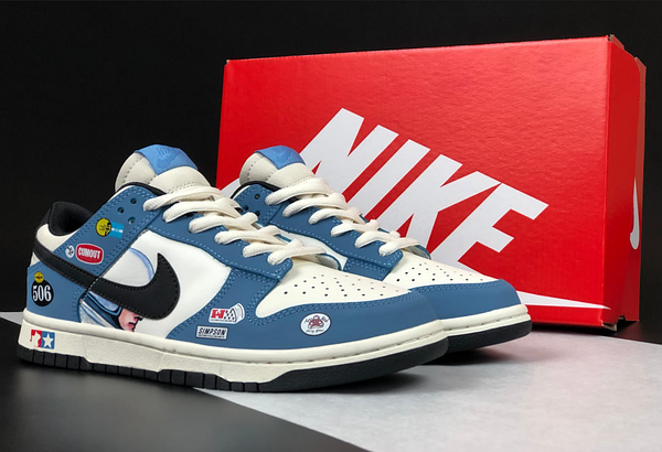 Nike SB Dunk Low Jackman Wheels blue Rare 2071847880