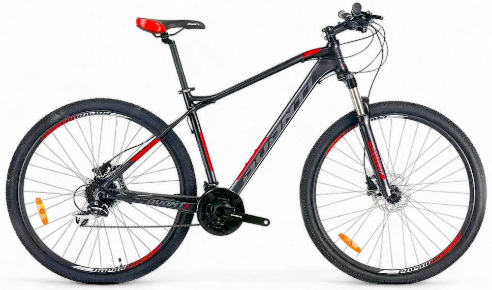 Велосипед AVANTI CANYON 650B рама 19" black/red