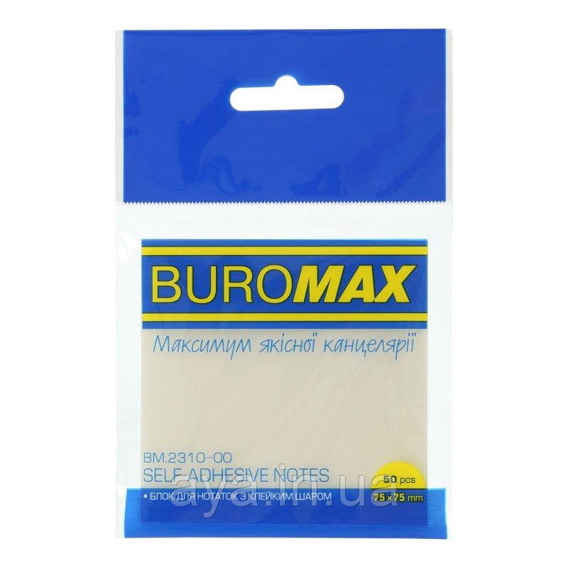 Блок для нотаток (прозорий пластик з клейовою смужкою) BM.2310-00