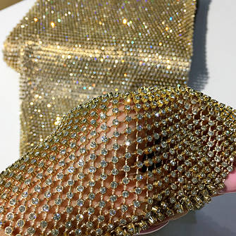 Нашивное стразовое полотно