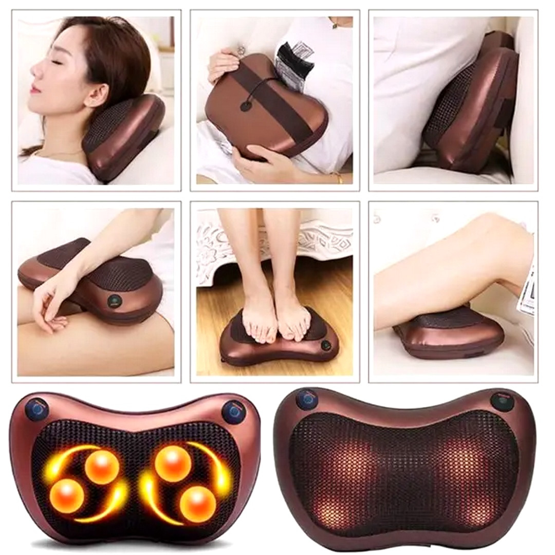 Прилад для масажу спини, Роликова масажна подушка для шиї, IOL