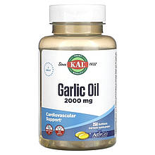 Часникова олія KAL "Garlic Oil" 2000 мг (250 гелевих капсул)