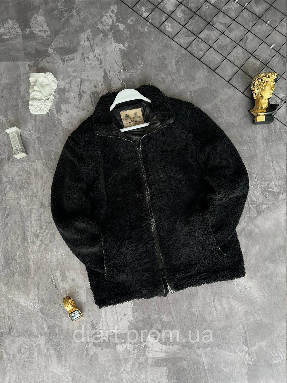 Куртка Burberry (Люкс) черная - фото 4 - id-p2071910120