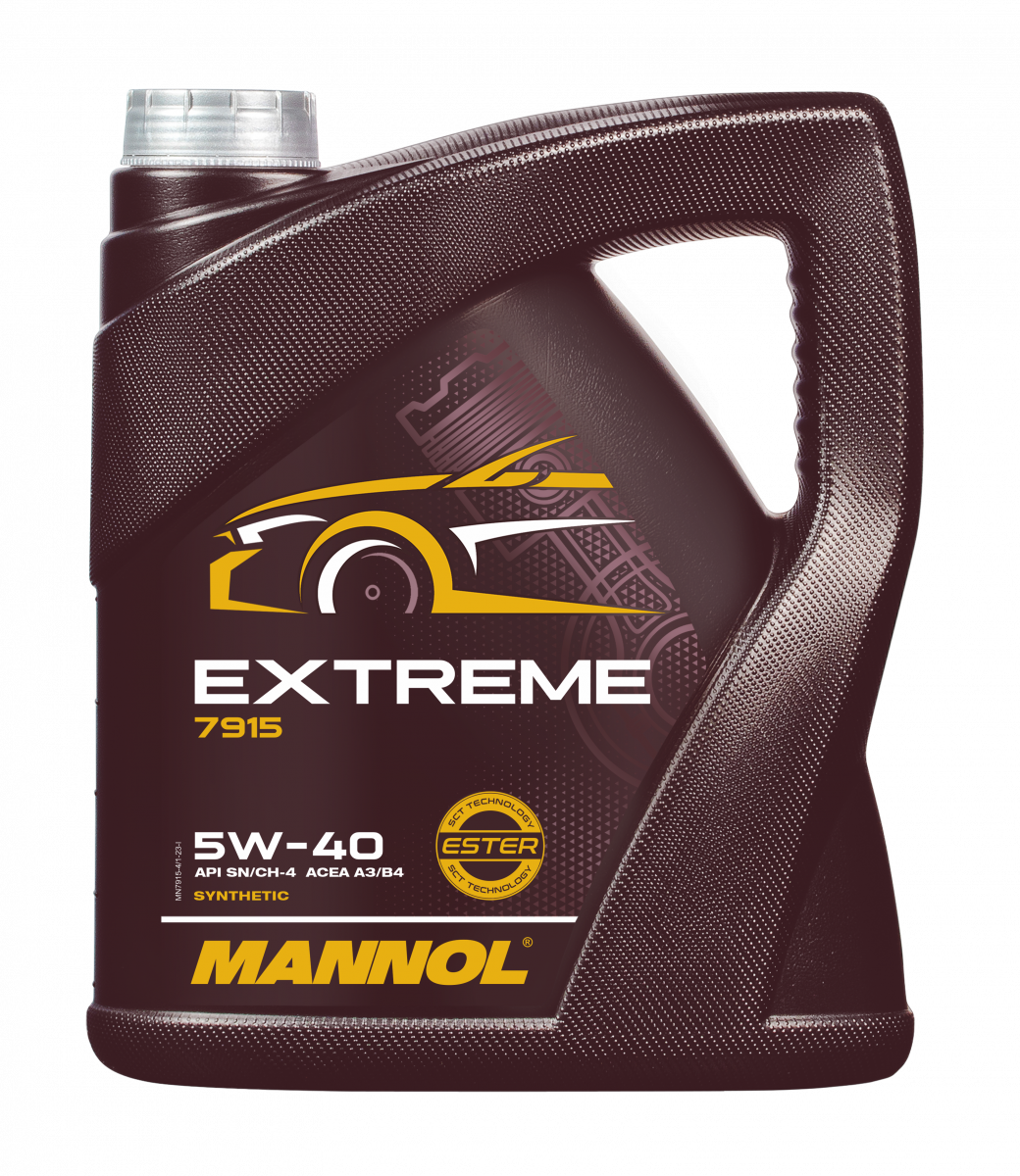 Моторне масло Mannol Extreme 5w40 SN/CF 4л