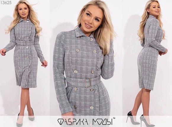 Класична сукня в клітинку, фото 2