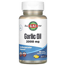 Часникова олія KAL "Garlic Oil" 2000 мг (100 гелевих капсул)