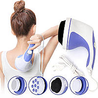 Масажер роликовий для шиї та плечей, електромасерсер для шиї, масажор для шиї, масажер для спини, AVI