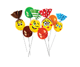 Карамель LolliPops з коктейльними смаками Roshen 920г