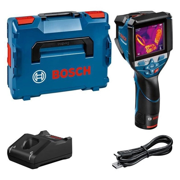 Bosch Тепловизор GTC 600 C + L-boxx, 12В, ± 2,0°C, Разрешение 0.1°C Tyta - Есть Все - фото 2 - id-p2071876556