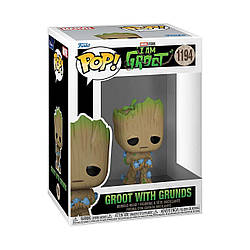 Грут фігурка фанко поп I Am Groot Groot with Grunds 1194 вінілова фігурка 10 см