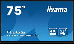 Проекційний екран (інтерактивна дошка) Iiyama 75 Cali Prolite Te7512Mis-B1Ag 75 Android 11.0 Dla Edukacji (Te7512Misb1Ag)