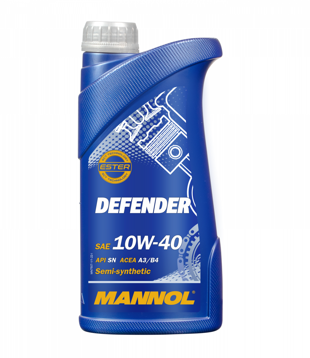Моторне масло Mannol Defender 10w40 SL/CF 1л