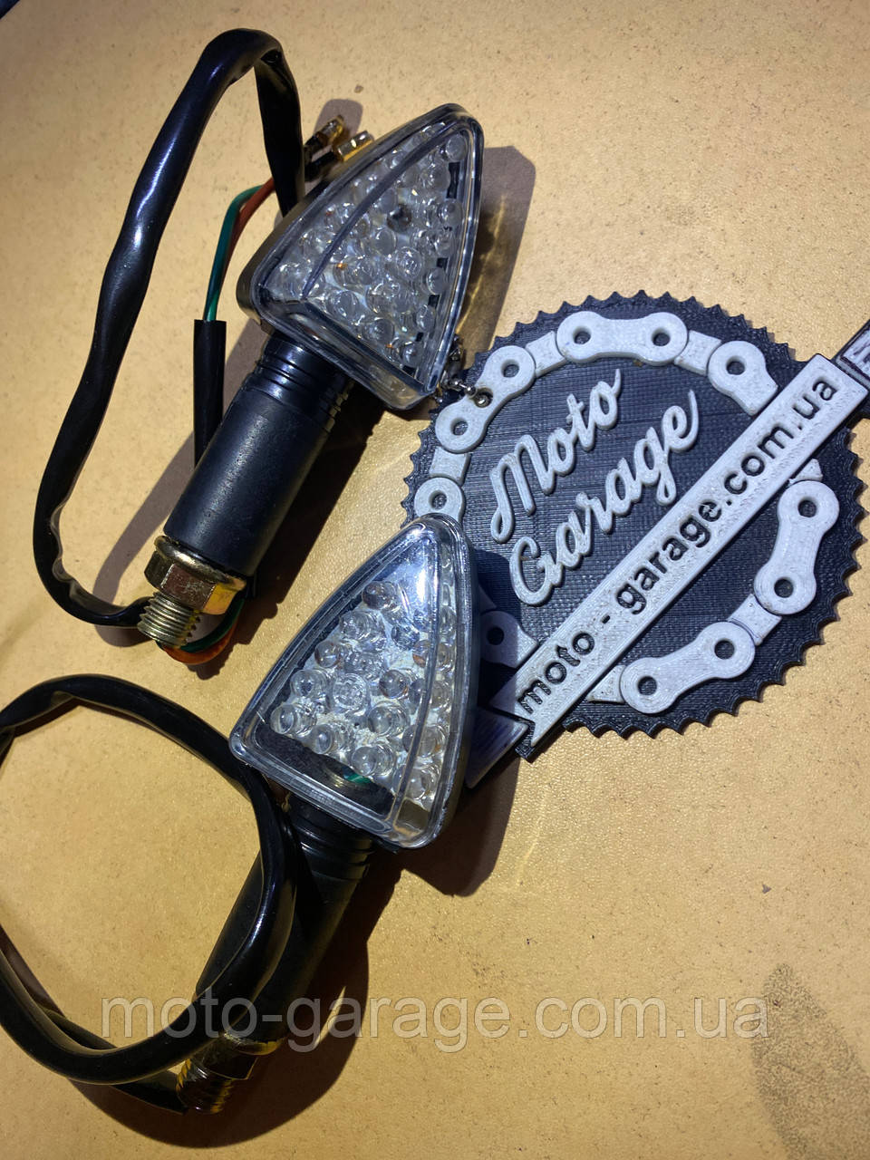 Повороти діодні (1шт) GEON,SHINERAY, Viper, Forte, Spark, Loncin, Kayo, Mustang, Lifan, Kovi,, фото 1