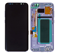 Модуль для Samsung Galaxy S8 Plus, Samsung G955, серый, дисплей + сенсор
