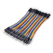 Дроти з'єднувальні ( Тато-тато ) 40 шт. довжина 10 см Arduino, фото 4