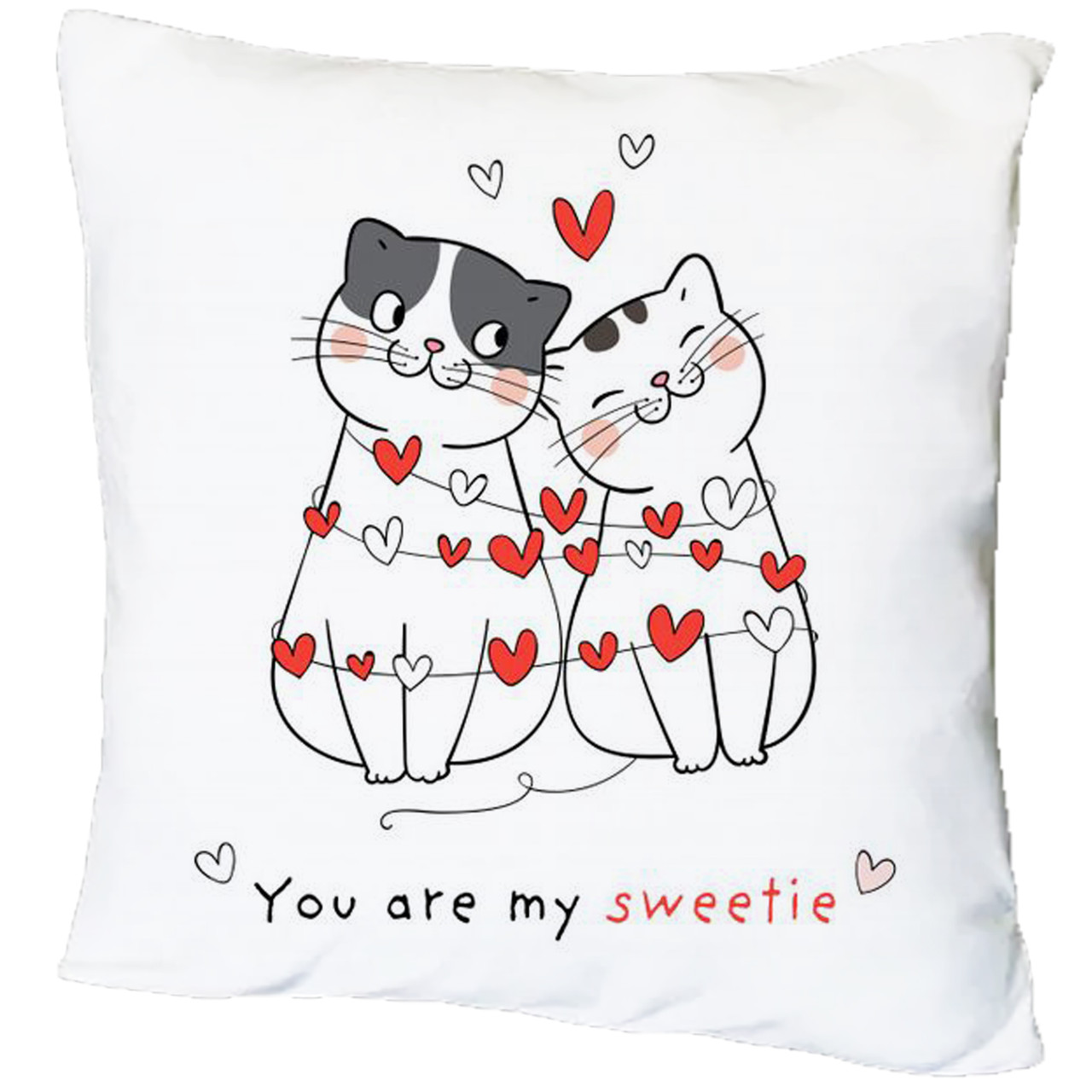 Подушка з принтом "You are my sweetie"(17658)