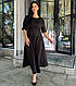 Елегантна жіноча сукня-міді з розкльошеною спідницею, фото 9