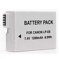 Аккумулятор LP-E8 1200 mAh 7.4V для Canon Хіт продажу!