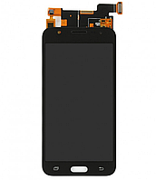 Модуль для Samsung Galaxy J5, Samsung J500 черный, дисплей + сенсор
