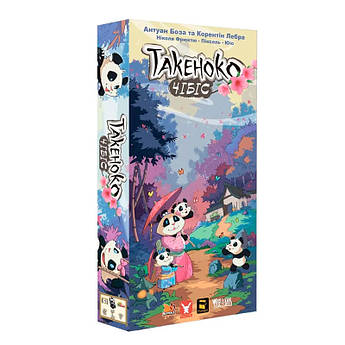 Настільна гра Geekach Такеньйо: Чибіс (Takenoko: Chibis) Ювілейне видання Укр (16310)